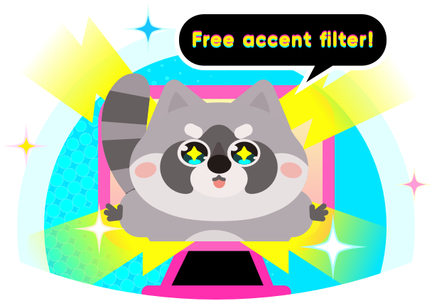 Free Accent Filter Utell AI