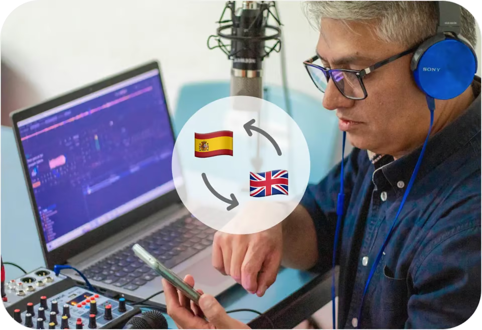 AI Audio Translator Cover