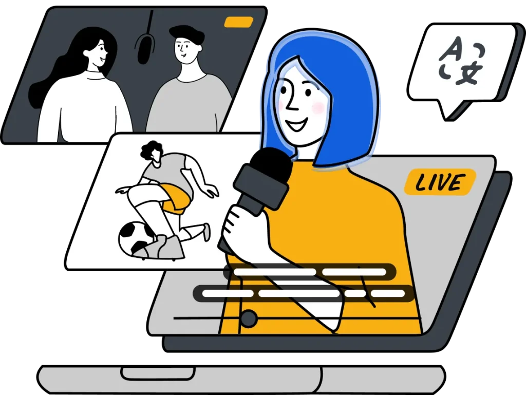 streaming real-time translator