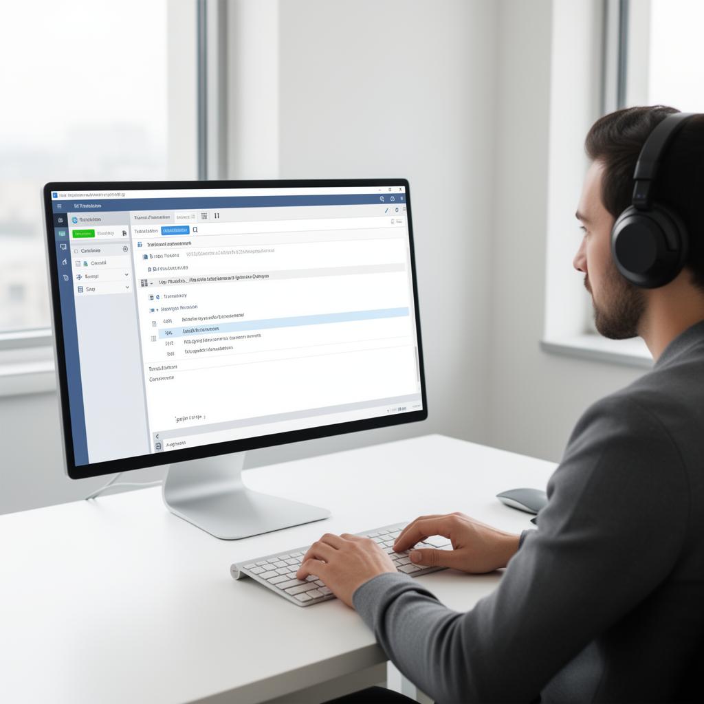 Three-step process: Download Utell AI, Select Español, Start your online meeting with live translator